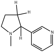 DL-Nicotine-d3 Struktur
