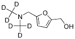 5-[(Dimethyl-d6-amino)methyl]-2-furanmethanol Struktur
