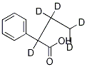 2-Phenylbutyric Acid-d5 Struktur
