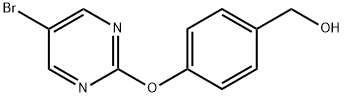 [4-(5-Bromopyrimidin-2-yloxy)phenyl]methanol, 1189734-03-9, 结构式