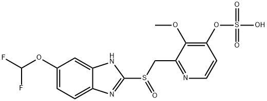 泮托拉唑杂质1 结构式
