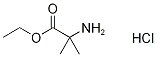 Ethyl 2-Amino-2-methyl-1-propionate-d6 Hydrochloride Struktur
