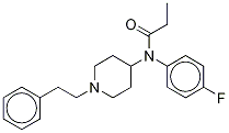 p-Fluoro Fentanyl-d3 Struktur