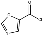 1,3-Oxazole-5-carbonyl chloride 结构式