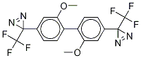 1,6-Bis[3-(trifluoromethyl)-3H-diazirin-3-yl]-3,8-dimethoxy-dibenzene Discontinued 结构式