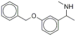 N-[1-(3’-Benzyloxyphenyl)ethyl]-N-(methyl-d3)amine Structure