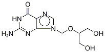 2 -氨基- 1,9 - [[2 -羟基- 1 -(羟甲基)乙氧基]甲基]-6H,1189966-73-1,结构式