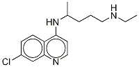 Desethyl Chloroquine-d4