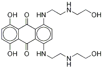 MITOXANTRONE-D8 Struktur
