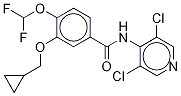 Roflumilast-d3 Struktur