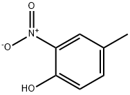 2-ニトロ-p-クレゾール 化学構造式