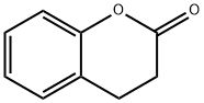 3,4-ジヒドロクマリン 化学構造式