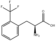 2-(TRIFLUOROMETHYL)-DL-PHENYLALANINE Struktur