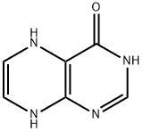4(1H)-Pteridinone, 5,8-dihydro- (9CI) 化学構造式