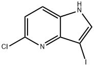 5-Chloro-3-iodo-4-azaindole Struktur