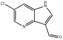 3-醛基-6-氯-4-氮杂-吲哚 结构式