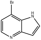 7-BroMo-1h-pyrrolo[3,2-b]pyridine 化学構造式