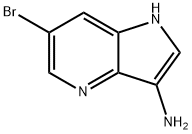 6-broMo-1H-pyrrolo[3,2-b]pyridin-3-aMine Structure