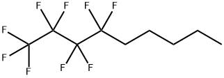 1,1,1,2,2,3,3,4,4-九氟壬烷 结构式