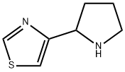 4-(Pyrrolidin-2-yl)thiazole Structure