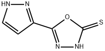 119073-82-4 5-(1H-pyrazol-5-yl)-1,3,4-oxadiazole-2-thiol