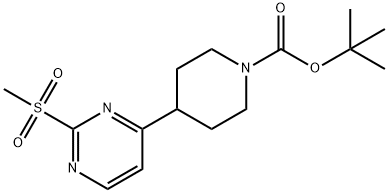 tert-부틸4-(2-(메틸술포닐)피리미딘-4-일)피페리딘-1-카르복실레이트