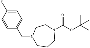 1-Boc-4-(4-플루오로벤질)호모피페라진