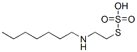 チオ硫酸S-[2-(ヘプチルアミノ)エチル] 化学構造式