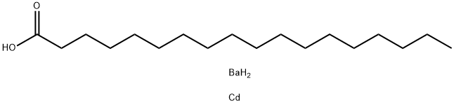 barium cadmium tetrastearate Struktur