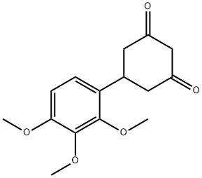 环己烷-1,3-二酮,5-[2,3,4-三甲氧苯基]-,119101-24-5,结构式