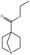 1-氮杂双环[2.2.1]庚烷-4-羧酸乙酯 结构式