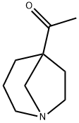 1-(1-氮杂双环[3.2.1]辛烷-5-基)乙酮 结构式