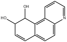 BENZO(F)QUINOLINE-9,10-DIHYDRODIOL 结构式