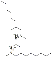 bis(beta-dimethyl octylammonium ethyl)disulfide,119157-93-6,结构式
