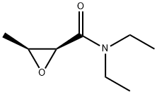 Oxiranecarboxamide, N,N-diethyl-3-methyl-, cis- (9CI),119163-33-6,结构式