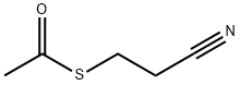 3-(乙酰基硫代)丙腈,119174-33-3,结构式
