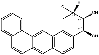 dibenz(a,j)anthracene-3,4-diol-1,2-epoxide,119181-08-7,结构式