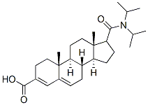 17-(N,N,-디이소프로필카르바모일)안드로스트-3,5-디엔-3-카르복실산