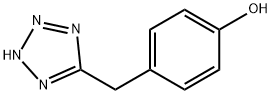 4-((1H-四唑-5-基)甲基)苯酚,119192-12-0,结构式