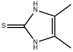2-巯基-4,5-二甲基咪唑, 1192-72-9, 结构式