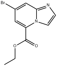 7-溴咪唑并[1,2-A]吡啶-5-甲酸乙酯, 1192015-16-9, 结构式