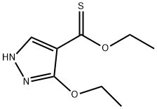 1H-Pyrazole-4-carbothioicacid,3-ethoxy-,O-ethylester(9CI),119224-91-8,结构式