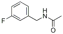 AcetaMide, N-[(3-fluorophenyl)Methyl]- Structure