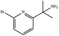 2-(6-Bromopyridin-2-yl)propan-2-amine Struktur