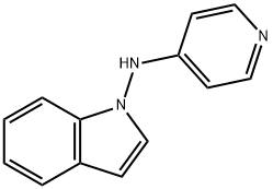 N-(4-pyridinyl)-1H-indol-1-amine Structure