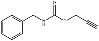 BENZYL-CARBAMIC ACID PROP-2-YNYL ESTER,119258-49-0,结构式