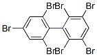 2,3',3,4',5,6,6'-ヘプタブロモビフェニル 化学構造式