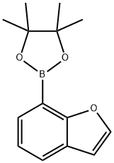 苯并呋喃-7-硼酸频那醇酯, 1192755-14-8, 结构式