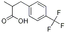 2-(4-(trifluoroMethyl)benzyl)propanoic acid Struktur