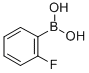 2-FLUOROPHENYLBORONIC ACID Struktur